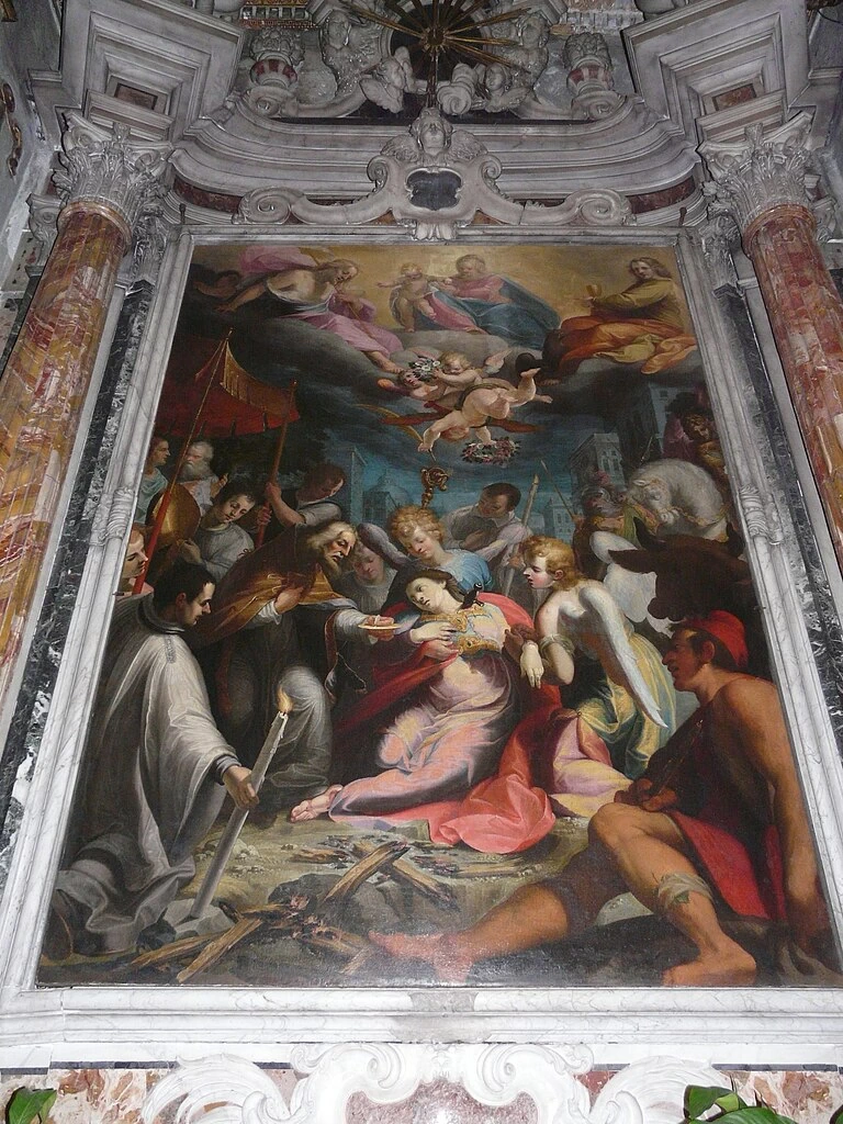 Viatico di Santa Lucia - chiesa dei Santi Nicolò ed Erasmo, Genova Voltri